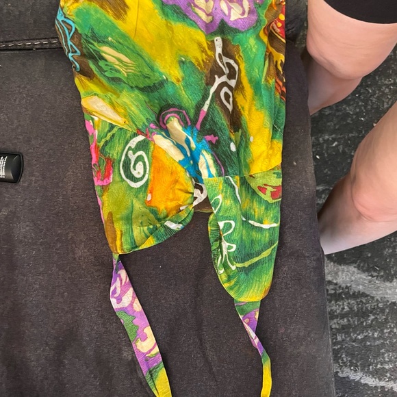 Jams world small halter top women’s tropical Hawaii shirt - Picture 7 of 9